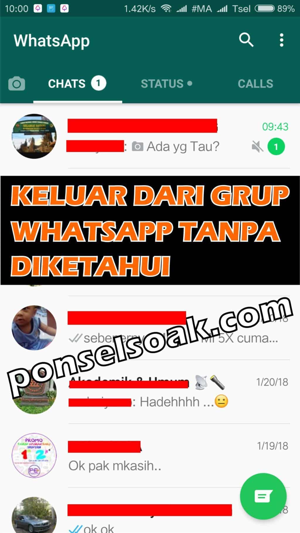 5+ Cara Keluar Grup WhatsApp Tanpa Ketahuan & Keluar Grup Secara Sopan