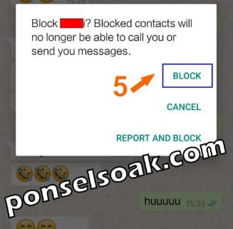 Cara Blokir Kontak Whatsapp 5