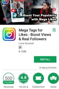 Mega Tags for Likes 7
