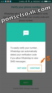 Memindahkan Akun Whatsapp ke HP Baru 11