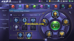 Build Emblem Odette Mobile Legends 1