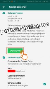 Cara Backup Whatsapp Menggunakan Local Backup Dan Google Drive 8