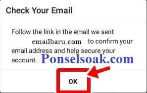 Cara Ganti Email Instragam 5