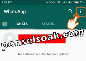 Cara Membuka Whatsapp yang Diblokir Teman 3