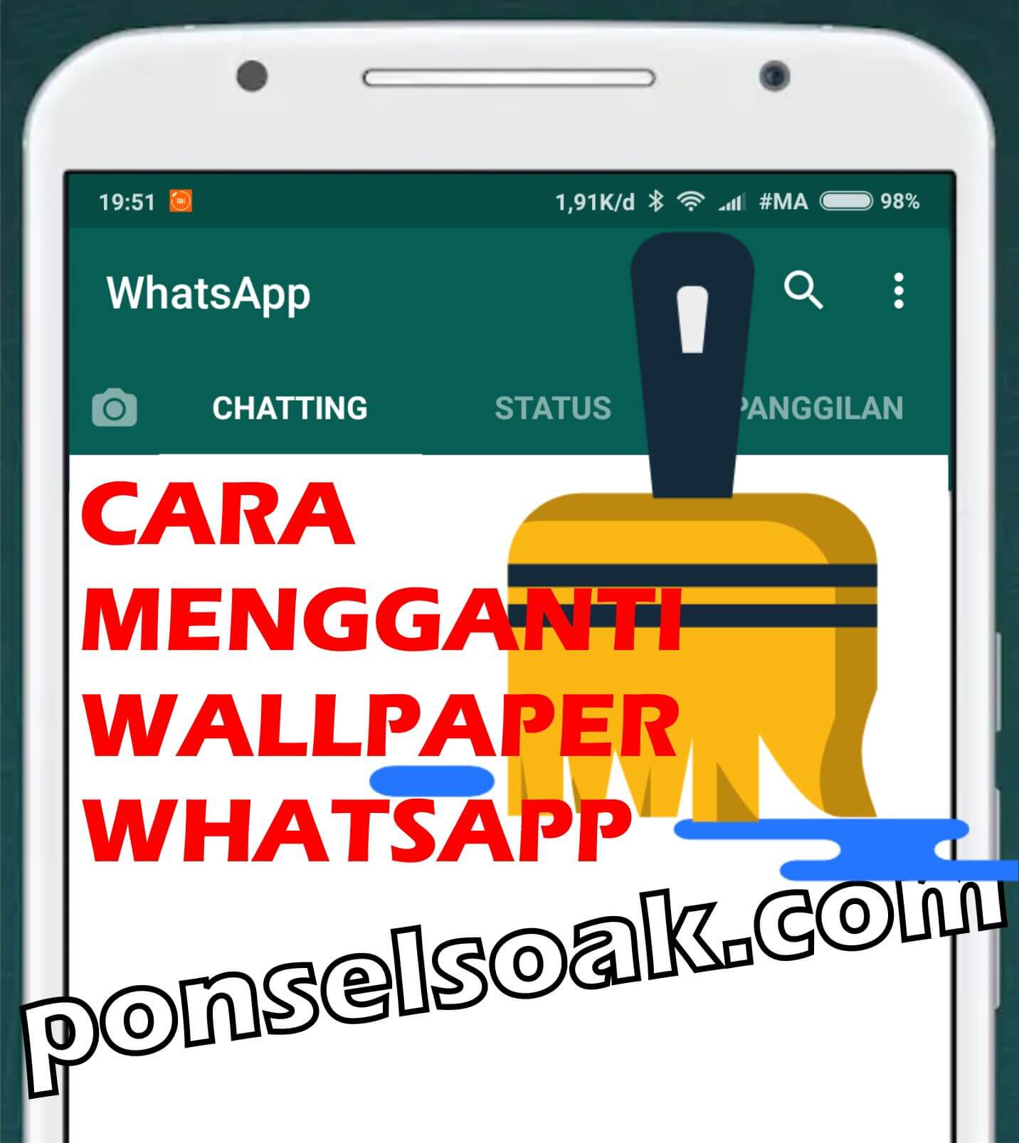  Cara  Mengganti  Wallpaper  Background  WhatsApp