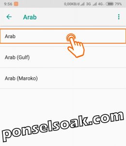 Cara Menulis Huruf Arab di WhatsApp 7