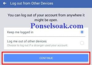 Mengatasi Lupa Kata Sandi Facebook Via Aplikasi Android 8