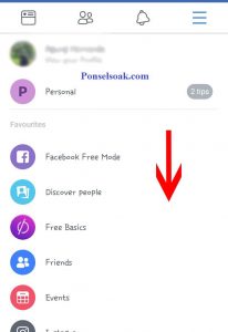 Mengubah Password Facebook Melalui Aplikasi Android 4