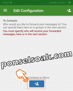 Cara sadap dengan aplikasi SMS Forwader 7