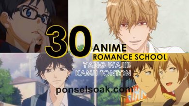 30 Anime Romance School Yang Wajib Kamu Tonton