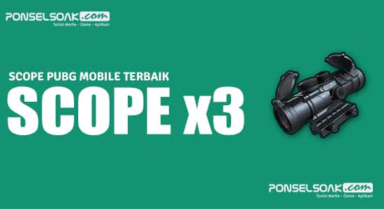 Scope PUBG Mobile x3