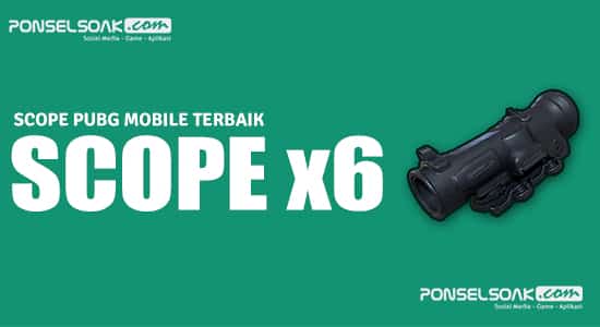 Scope PUBG Mobile x6