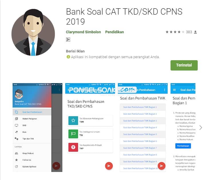 Bank Soal Cat TKD SKD CPNS 2019 Online