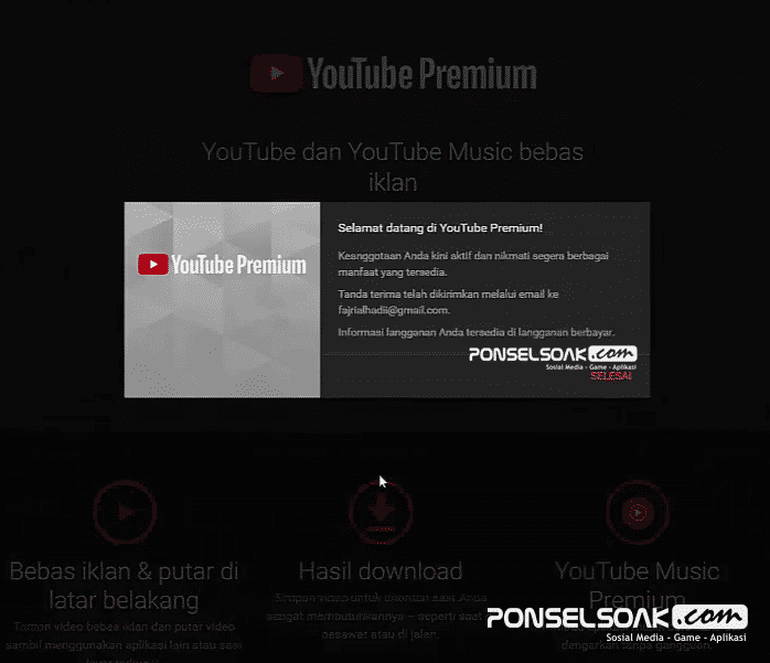 Cara Berlangganan YouTube Premium Gratis 7