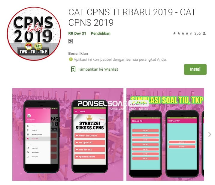 Cat CPNS Terbaru 2019 Cat CPNS 2019 Offline