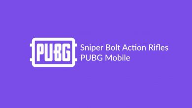 Sniper Bolt Action Rifles PUBG Mobile