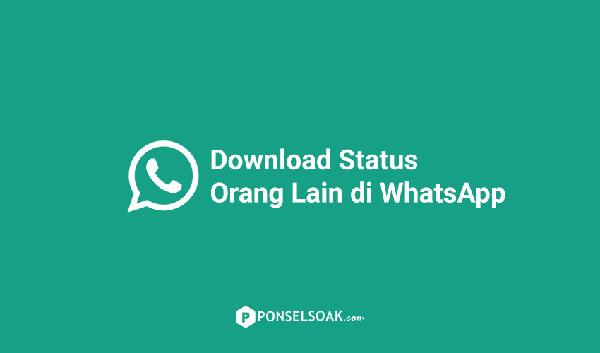 Cara Download Status Video Foto Orang Lain Di WhatsApp Tanpa Root