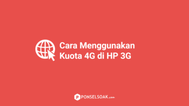 Cara Menggunakan Kuota 4G di HP 3G 1